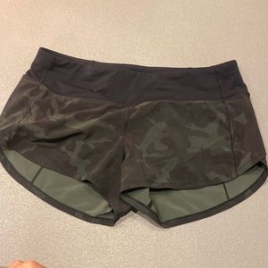 Lululemon camo shorts